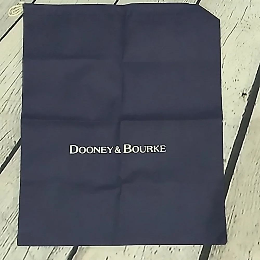 Vintage Dooney & Bourke Dual Handle Shoulder Strap Large Totebag Brown - Picture 15 of 16